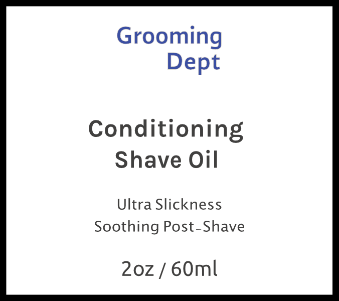 Grooming Dept Conditioning Shave Oil