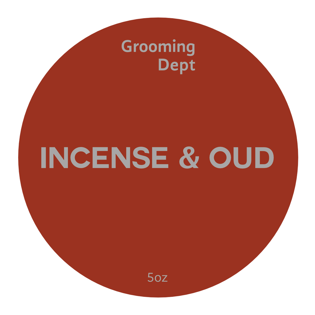 Grooming Dept Fortis Formula Incense & Oud Shaving Soap