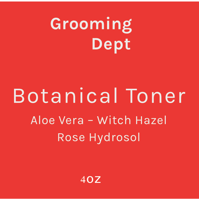 Grooming Dept Rose Botanical Toner