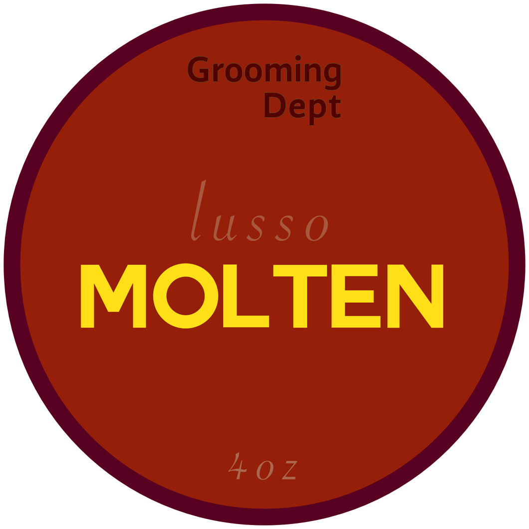 Molten - Lusso Tallow + Jersey Cow Milk Shaving Soap